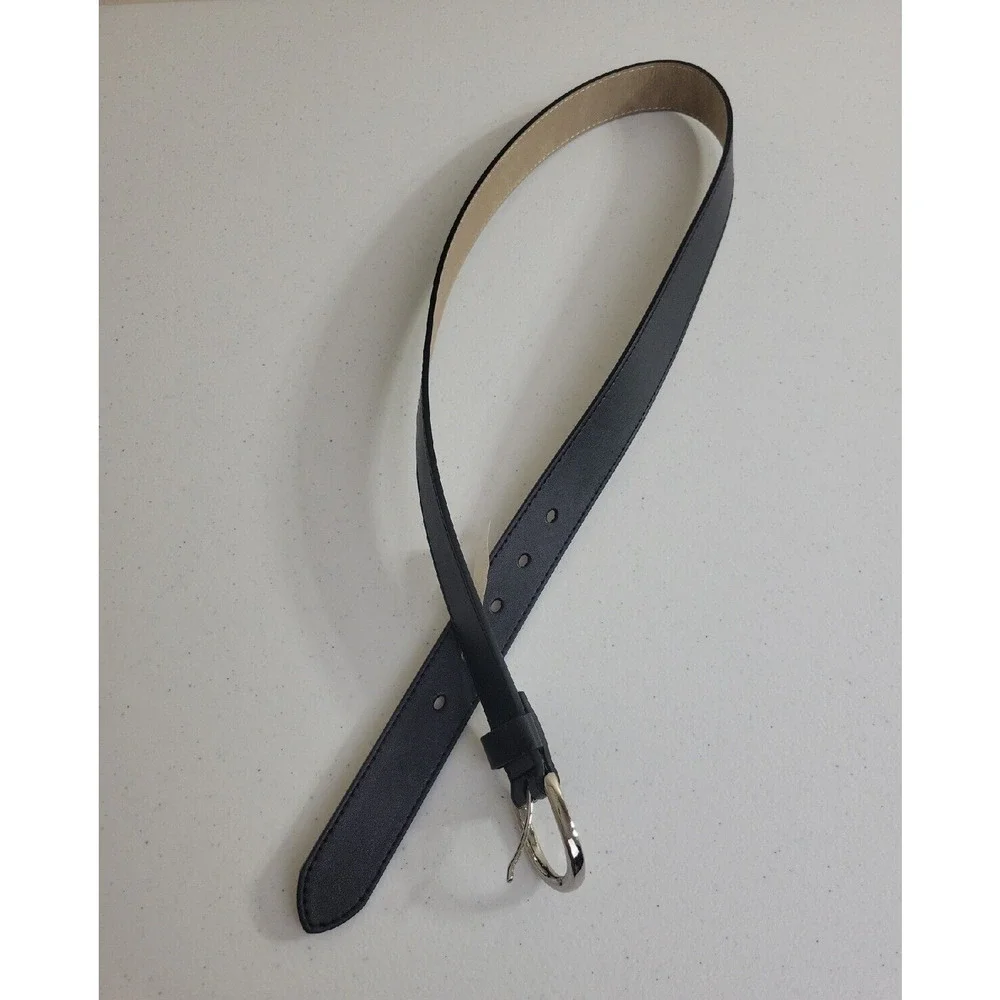 Formal Office Casual Dress Belt Women's Black Western Business Size‎ Medium